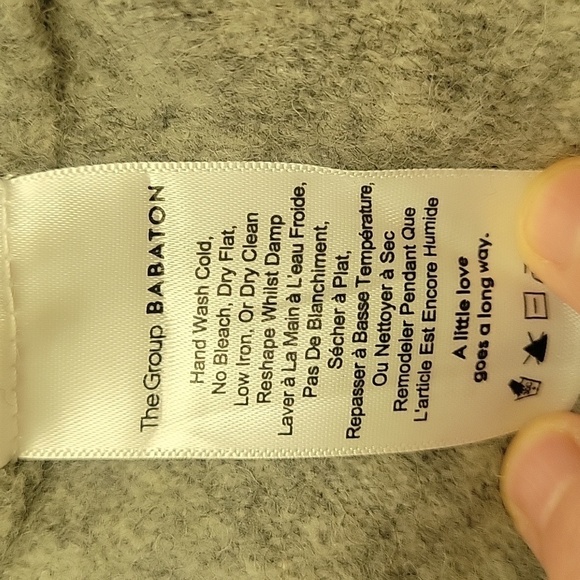 ARITIZIA Babaton Wool Organic Boho Office City Chic Soft Warm Sweater - Women's - Picture 9 of 10